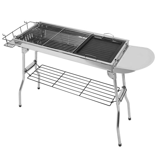 Foldable BBQ Grill Portable Charcoal Barbeque